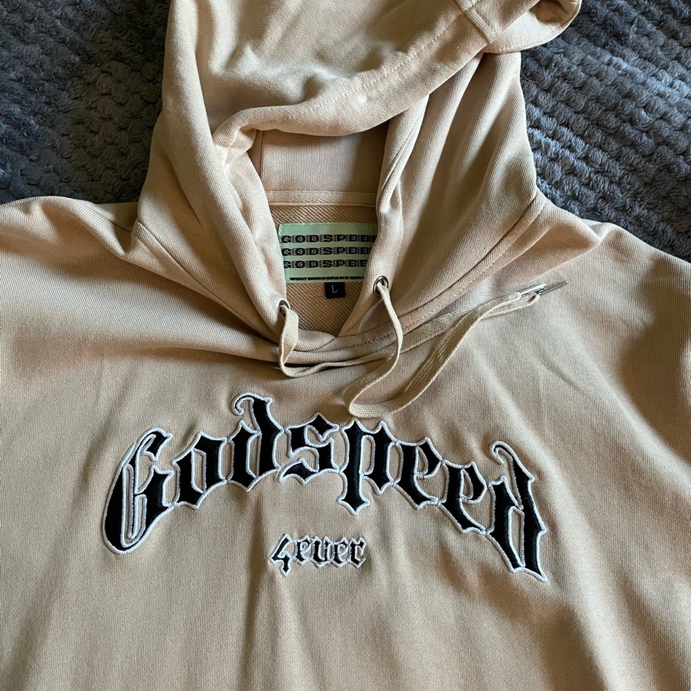 GODSPEED Beige Hoodie for Men